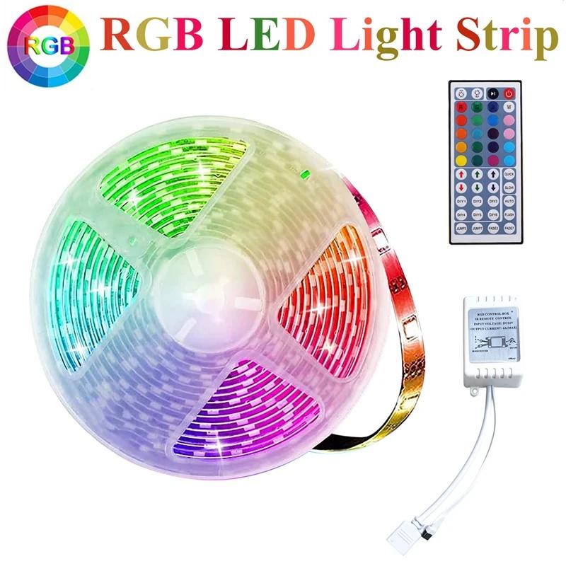 ũ Ž ħǿ RGB Ʈ Ʈ 3528,  LED Ʈ Ʈ, 44 Ű , Ʈѷ , 300LED, 5M